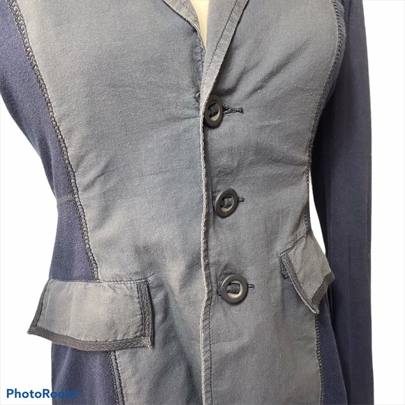 Free People Navy Blazer - Picture 6 of 9